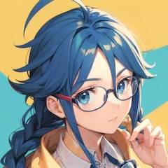 眼鏡三つ編み好きのあるごす