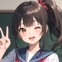 教室のカワイイ女の子  ちちぷい派出所