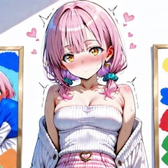 ピンク髪フェチ